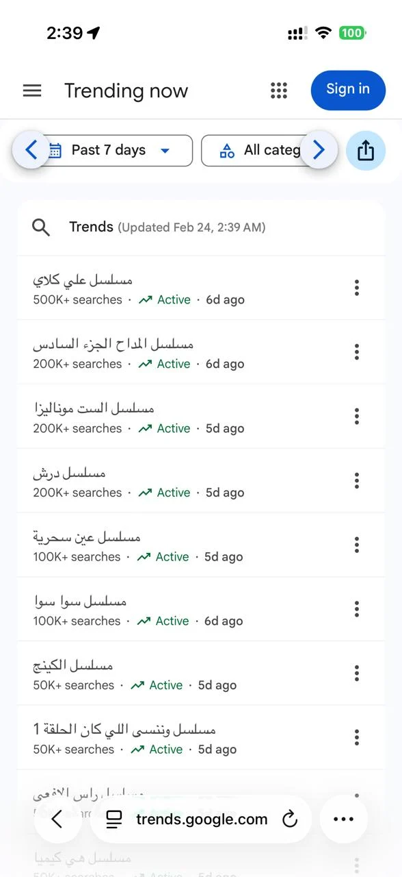 مسلسل علي كلاي مسلسل علي كلاي