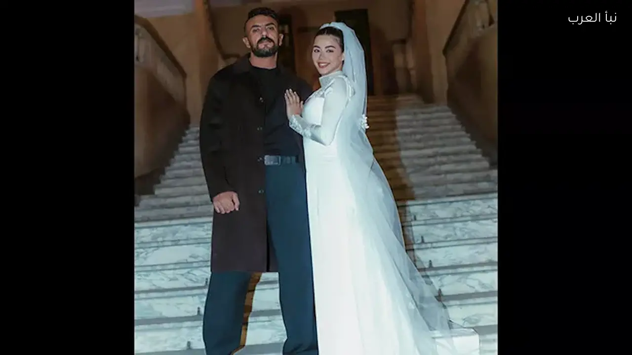 أحمد العوضي ويارا السكري يتزوجان بفستان الزفاف في “علي كلاي”