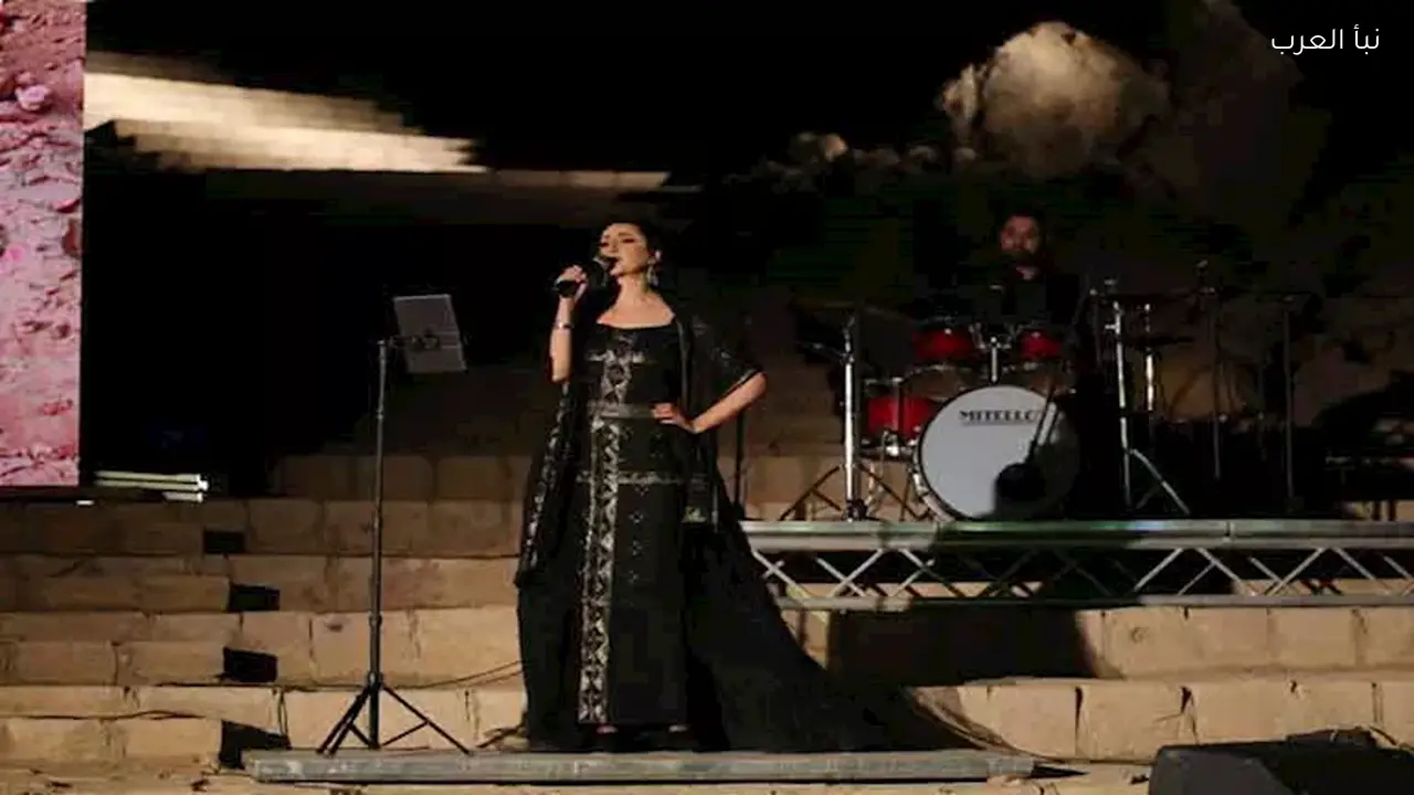 أميرة سليم تتألق في حفل ختام سمبوزيوم أسوان الدولي للنحت