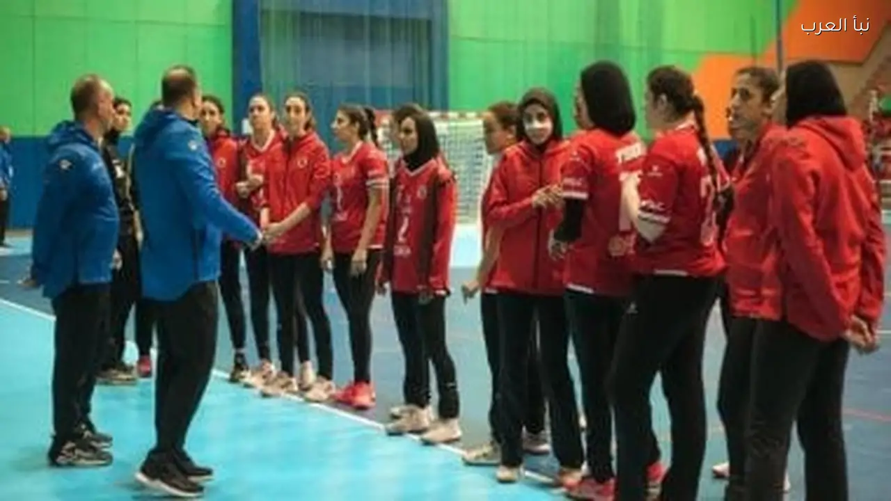 الأهلي يتفوق على البنك في دوري سيدات كرة اليد