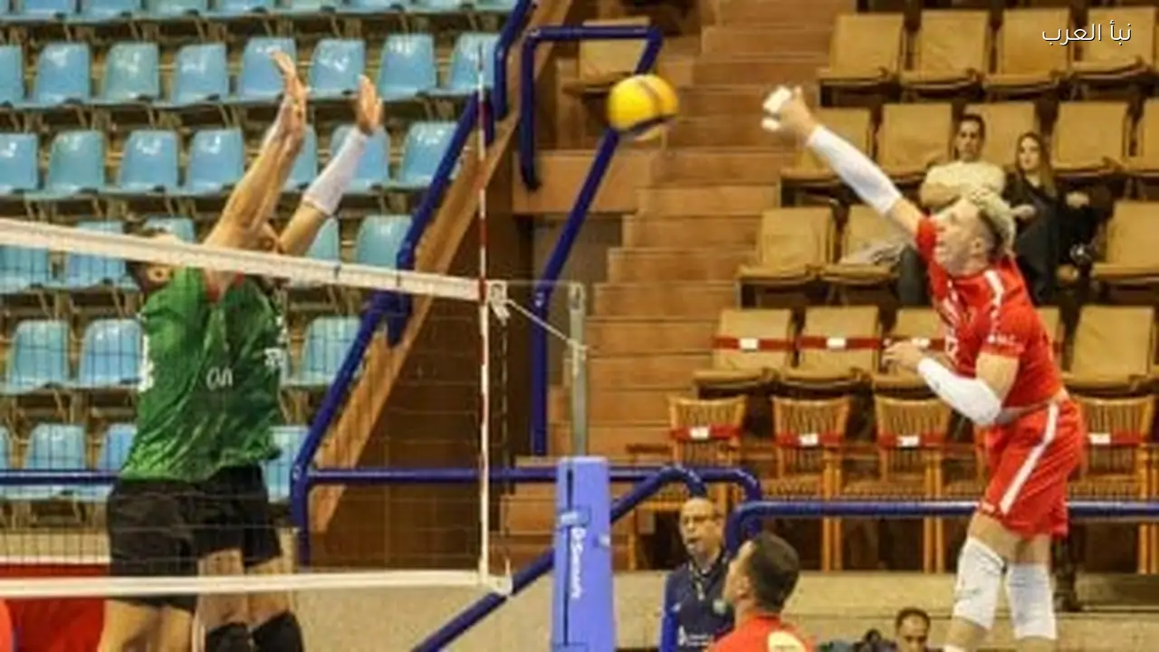 الأهلي يتفوق على سبورتنج في نصف نهائي سوبر رجال الطائرة