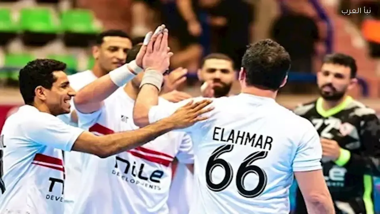 الزمالك يتفوق على سبورتنج في دوري المحترفين لكرة اليد