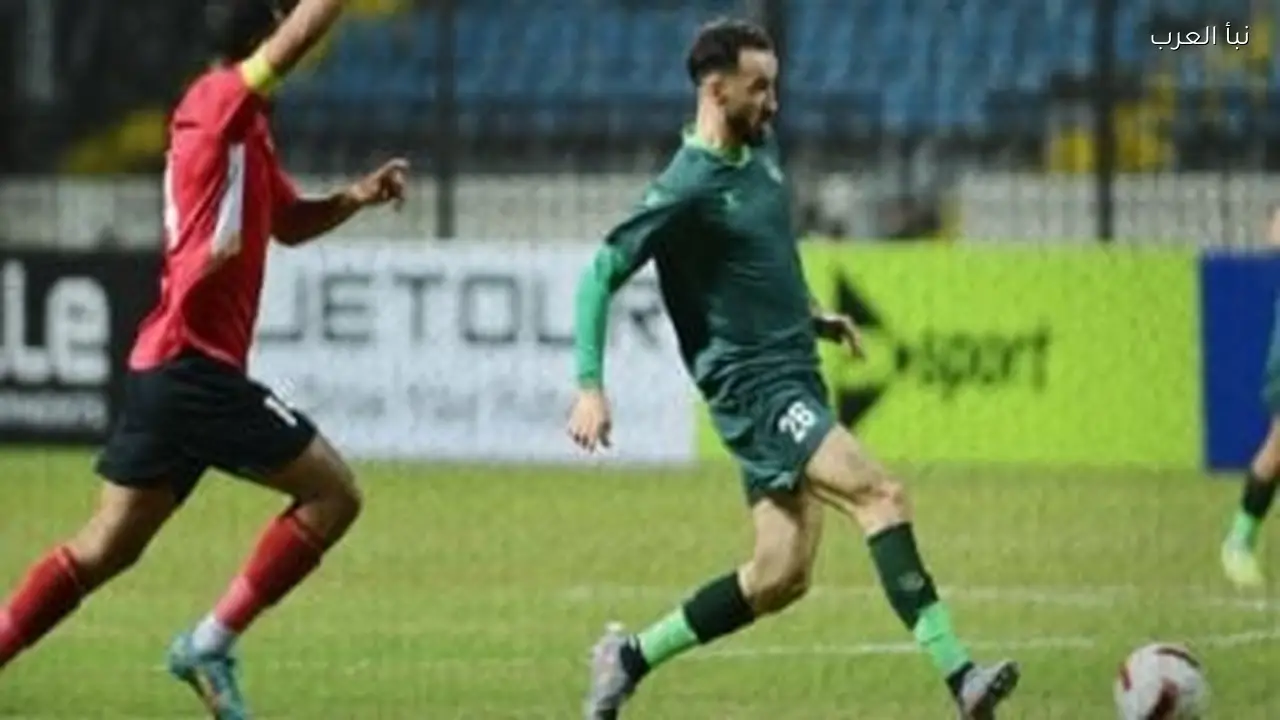 الشوط الأول ينتهي بالتعادل السلبي بين طلائع الجيش والاتحاد