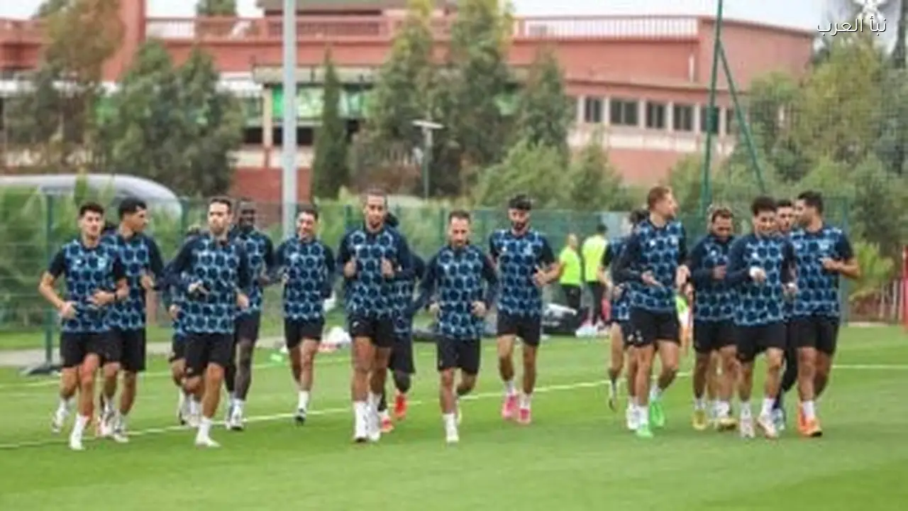 المران الأخير للمصري قبل مواجهة زيسكو في الكونفيدرالية