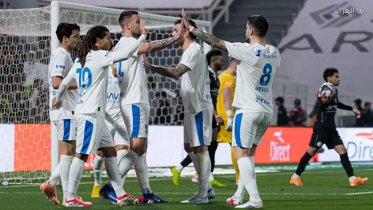 الهلال يحقق فوزًا ساحقًا على الشباب بخمسة أهداف في إس إتش جي أرينا