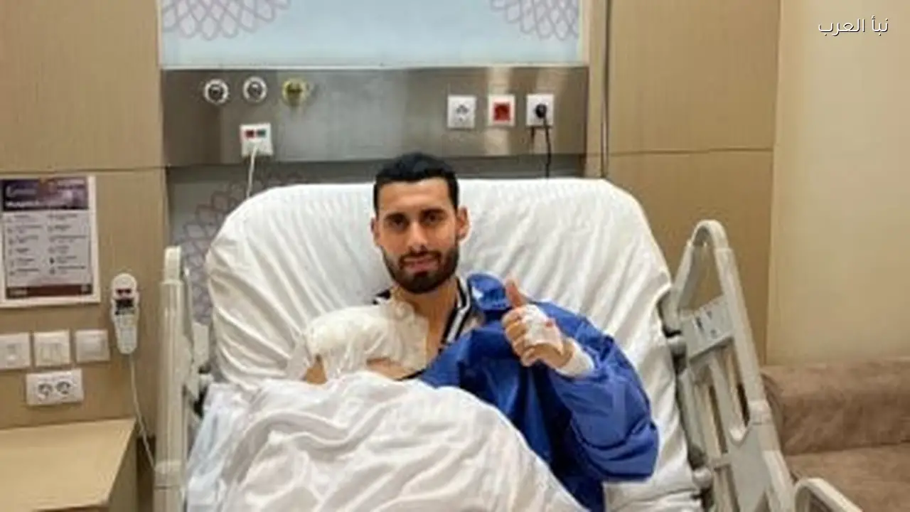 باهر المحمدي يجري عملية جراحية ناجحة لكسر الترقوة