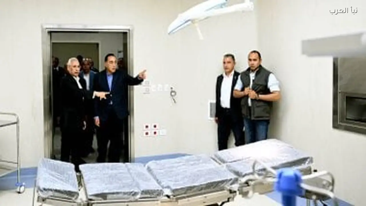 رئيس الوزراء يزور المستشفى الجامعي بالمنيا بعد التشغيل التجريبي