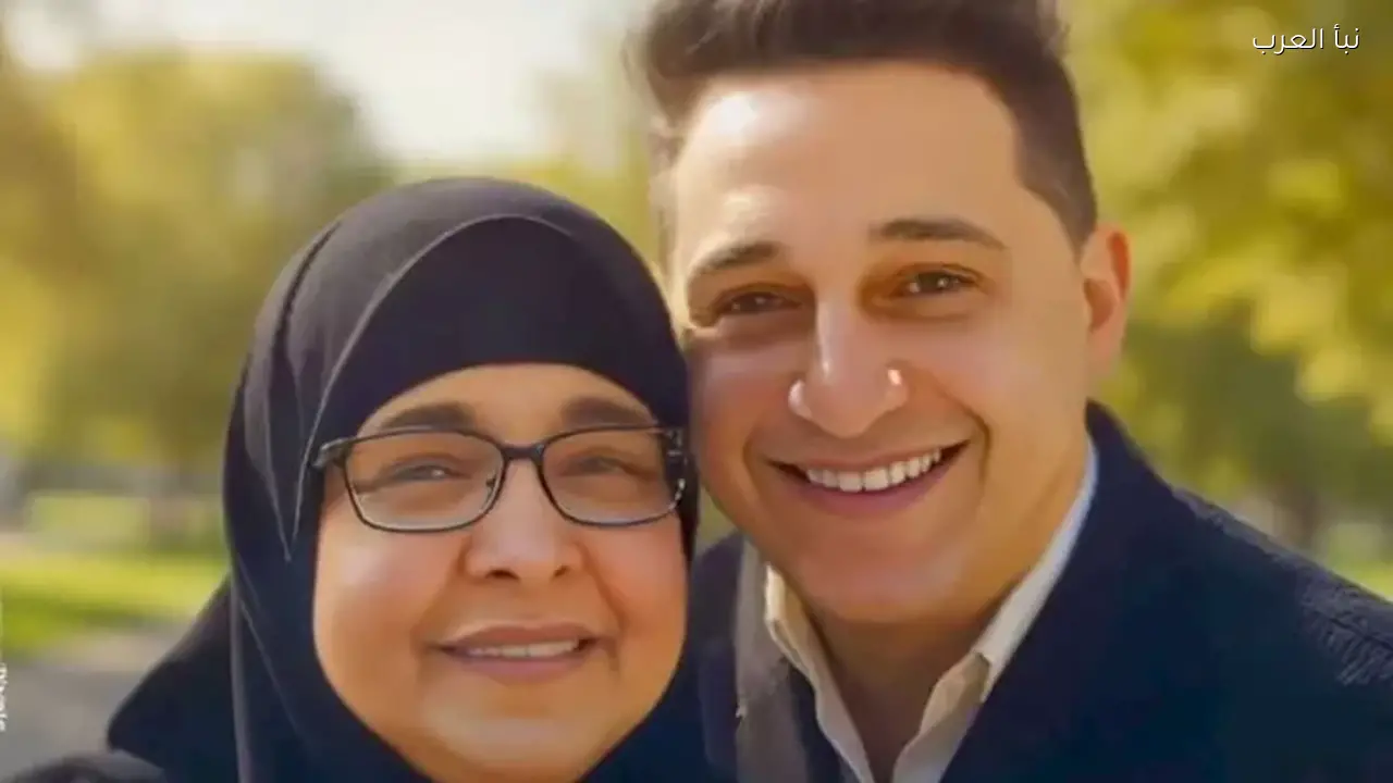 رضا البحراوي يدعو لوالدته بالرحمة قرب الكعبة في شعبان