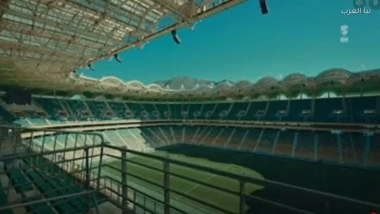 مباراة الأهلي وشبيبة القبائل في استاد حسين آيت أحمد