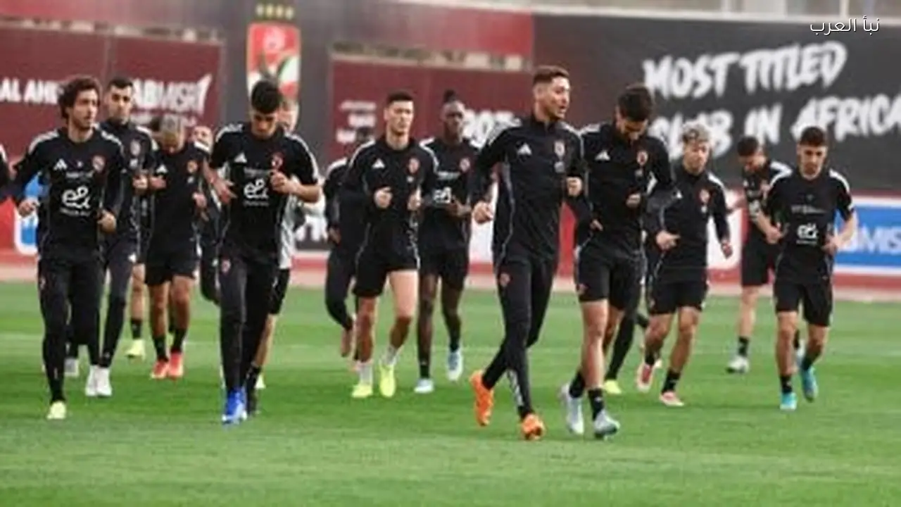 مران الأهلي يتضمن محاضرة فنية وتدريبًا قويًا للحراس