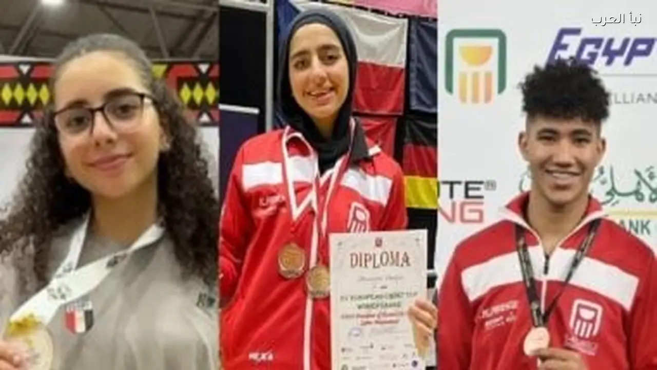 مصر تحصد 3 ميداليات في كأس العالم لسلاح السيف بالسنغال