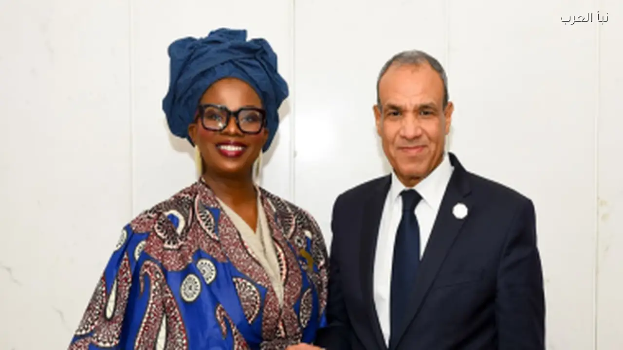 وزير الخارجية يجتمع بمفوضة الطاقة والبنية التحتية للاتحاد الأفريقي