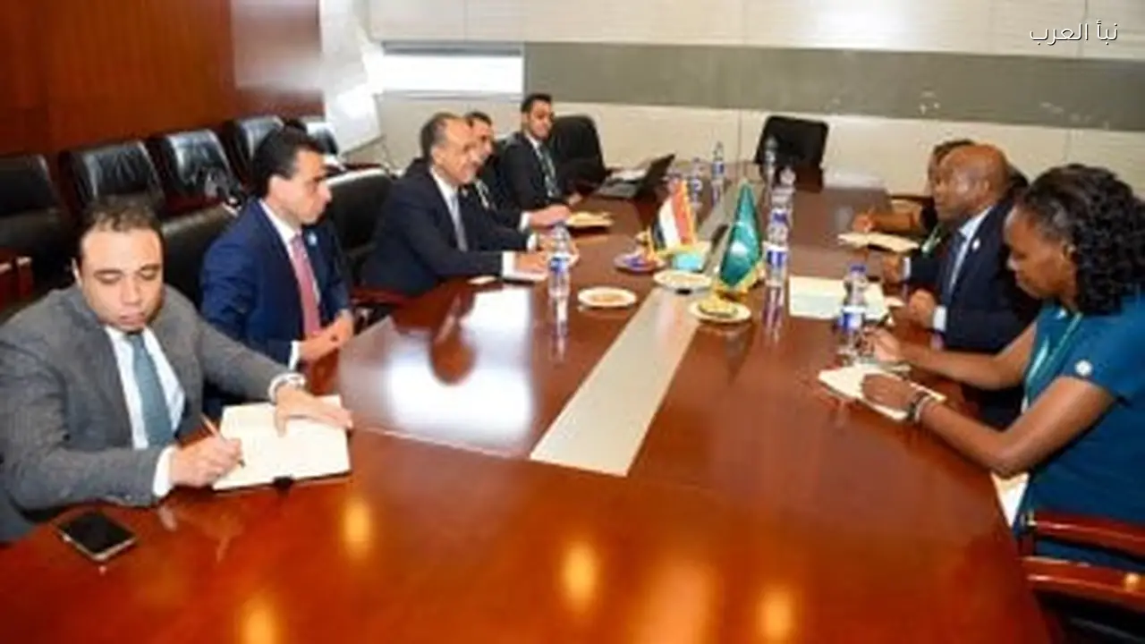 وزير الخارجية يناقش قضايا الزراعة مع مفوض الاتحاد الأفريقي