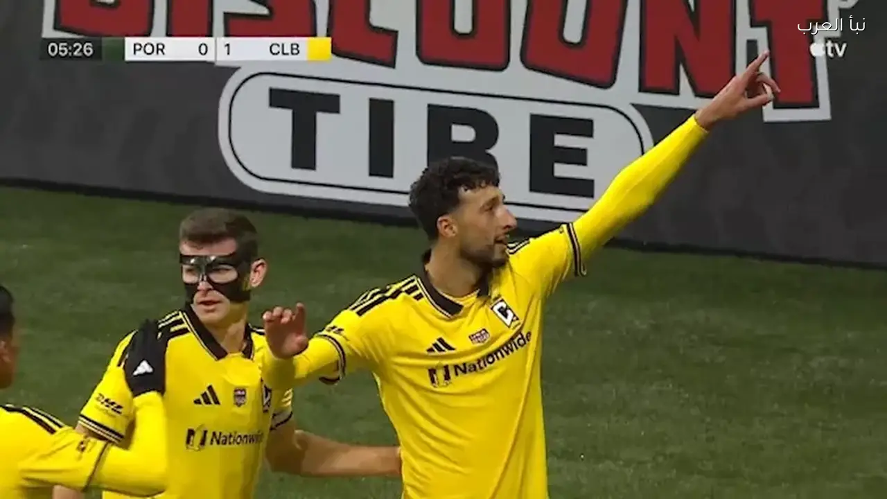 وسام أبو علي يفتتح موسمه مع كولومبوس بهدف رغم الخسارة بالدوري الأمريكي