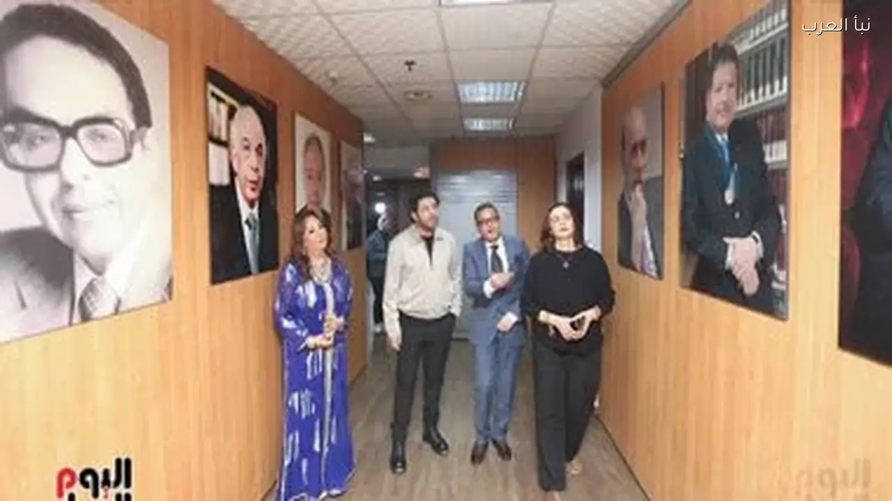 إياد نصار يشيد بقطاعات مؤسسة نبأ العرب خلال زيارته اليوم