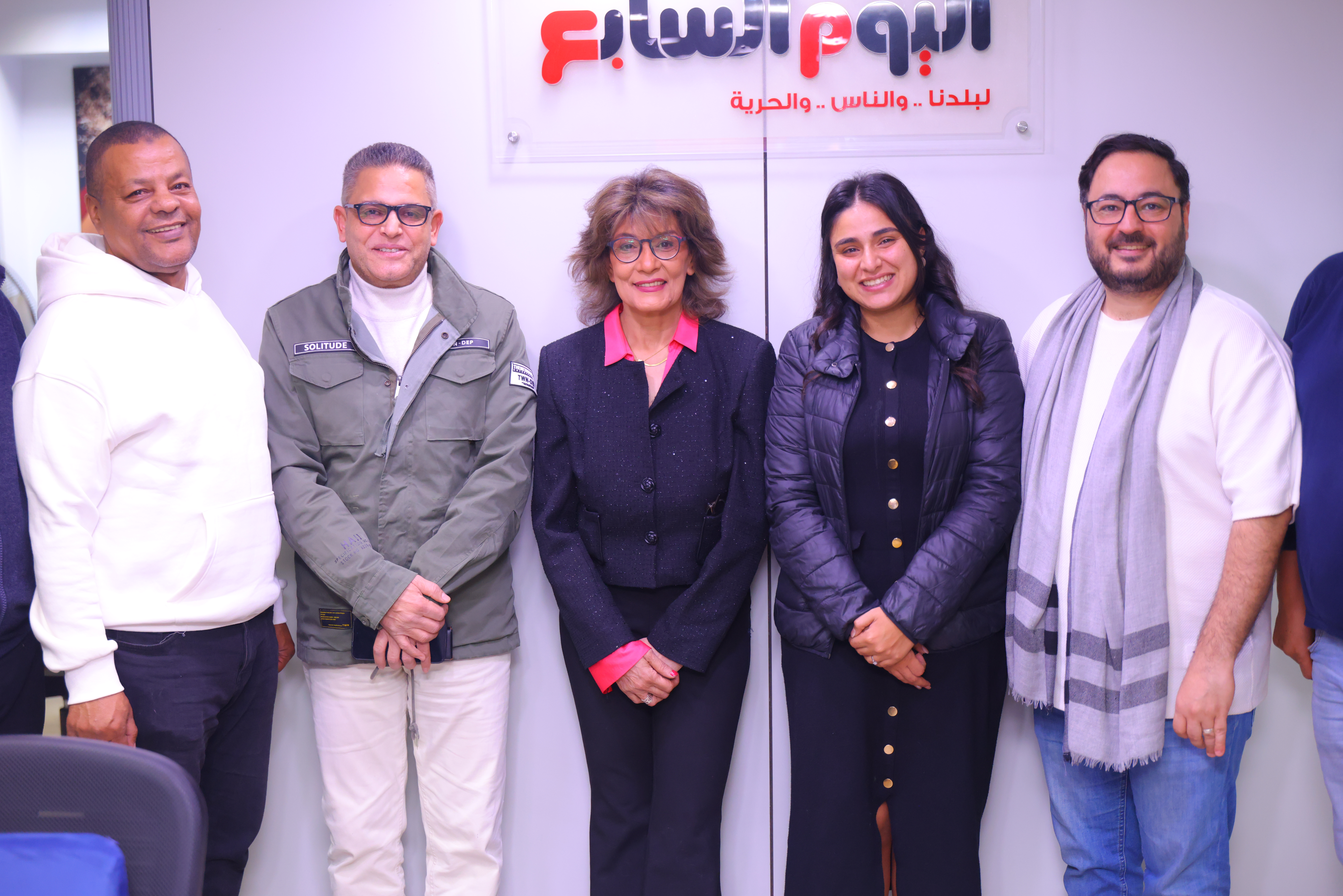 الفنانة الكبيرة سماح أنور في نبأ العرب