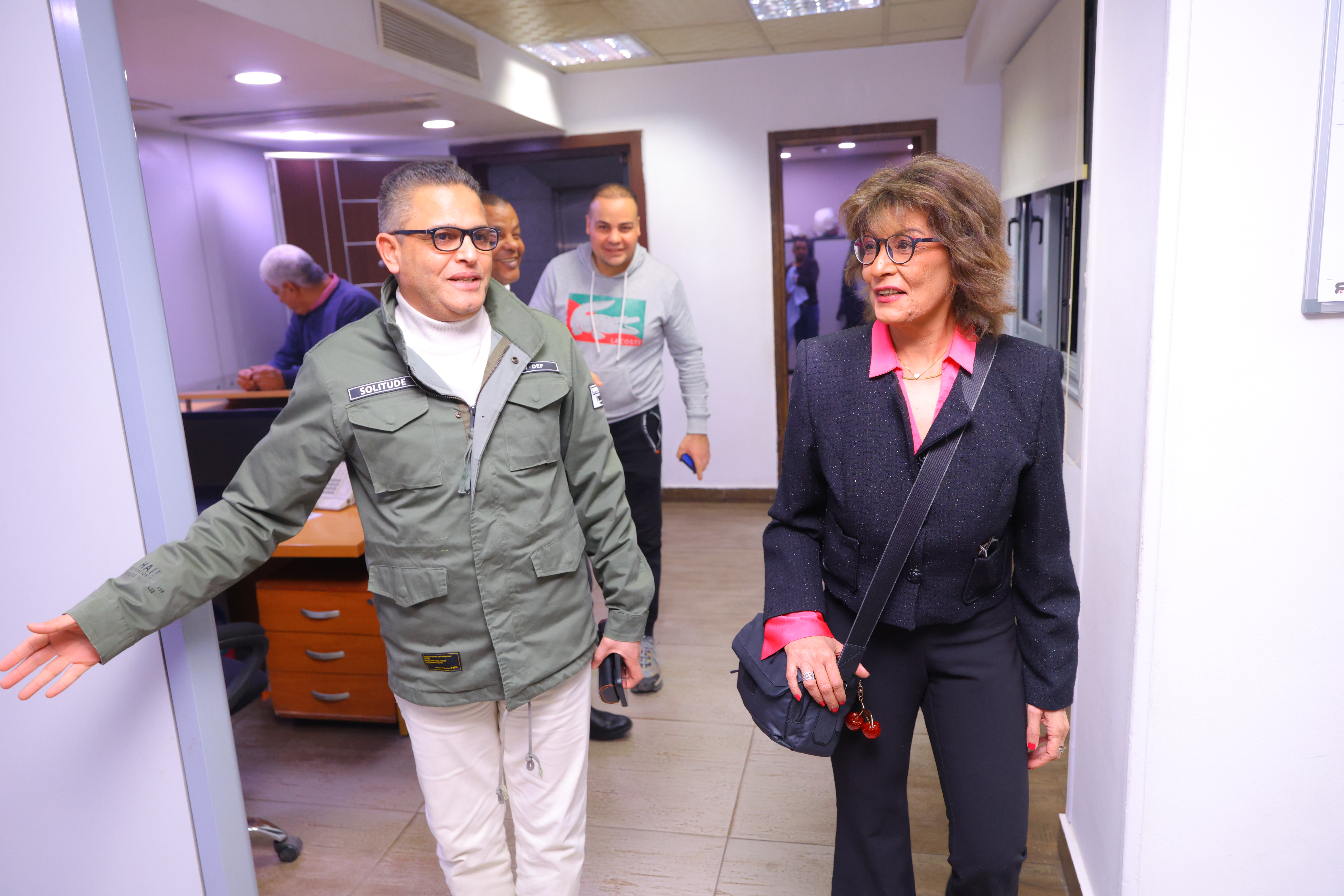 الفنانة الكبيرة سماح أنور في نبأ العرب