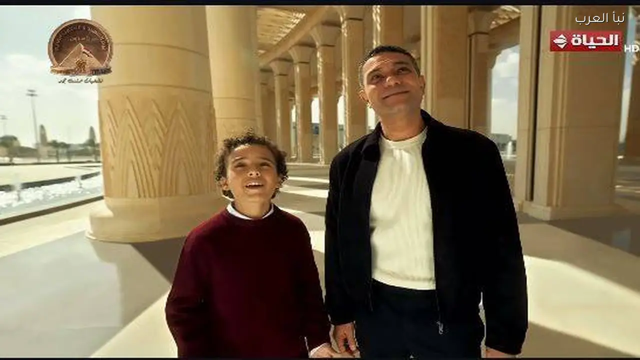 آسر ياسين يوجه رسالة للأطفال خلال الندوة التثقيفية الـ 43 للقوات المسلحة