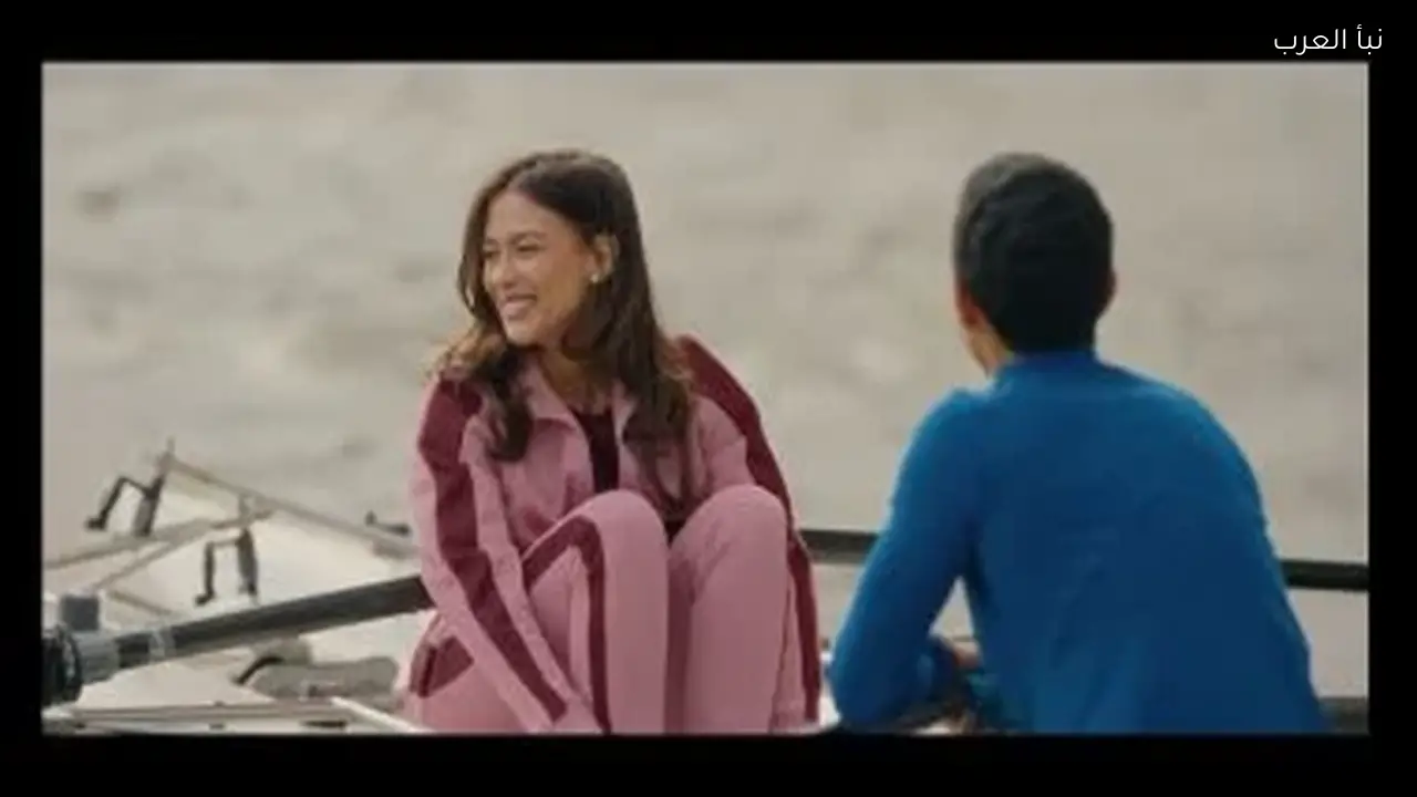 أحمد غزي وجلا هشام في مشهد رومانسي من مسلسل رأس الأفعى الحلقة 16