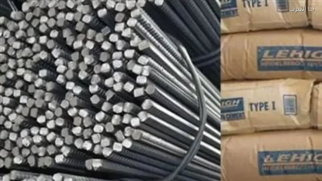 أسعار الحديد والأسمنت في مصر اليوم