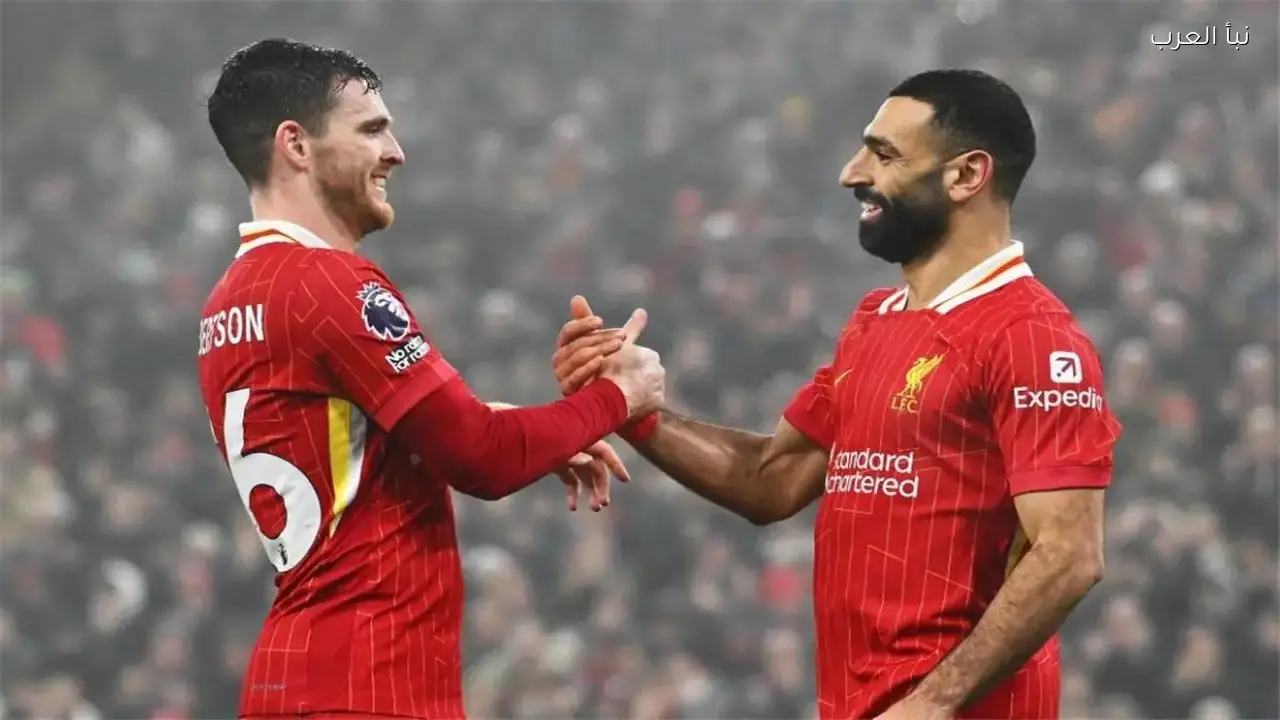 أندي روبرتسون يودع محمد صلاح بكلمات مؤثرة بعد انتهاء مسيرته