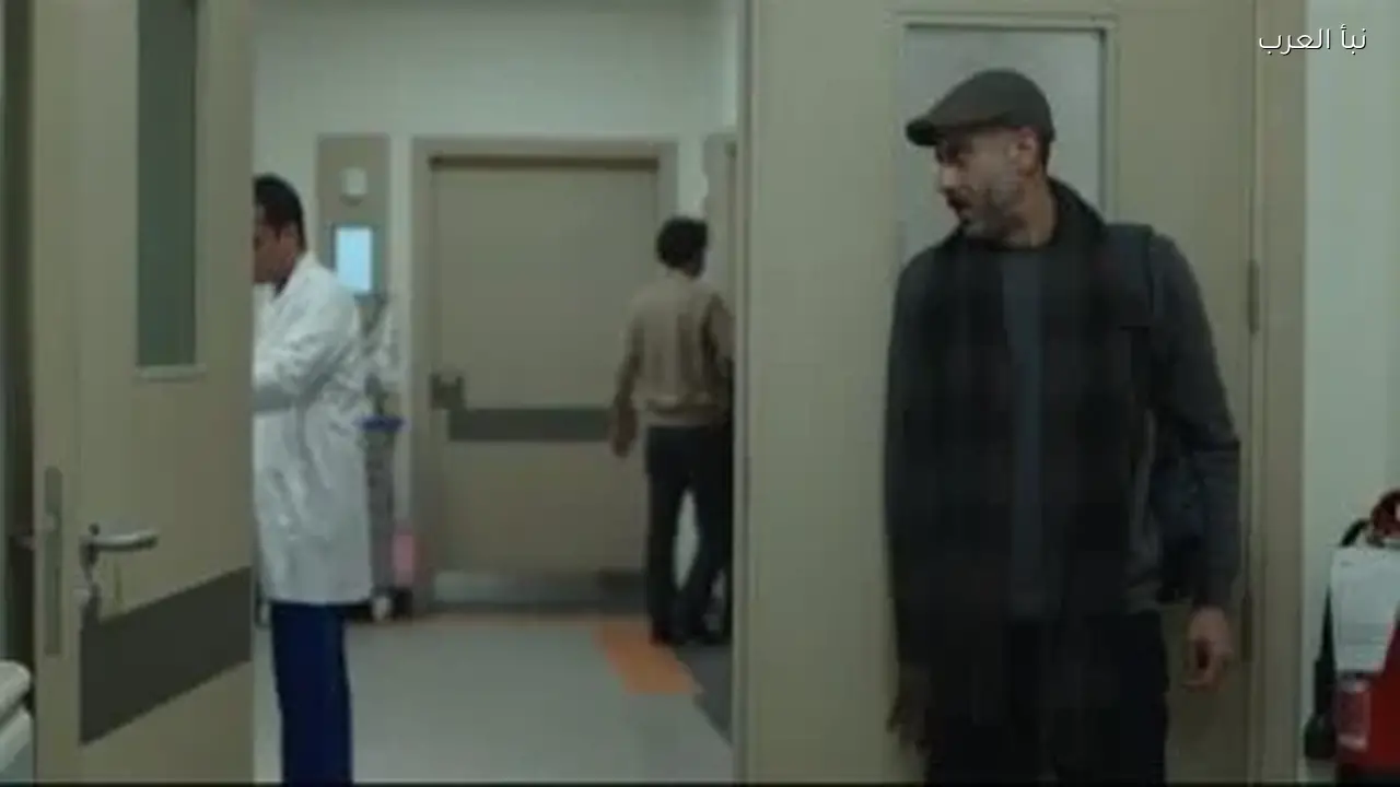 إدهم يزور سامي مغاوري في المستشفى خلال الحلقة 9 من مسلسل أب ولكن