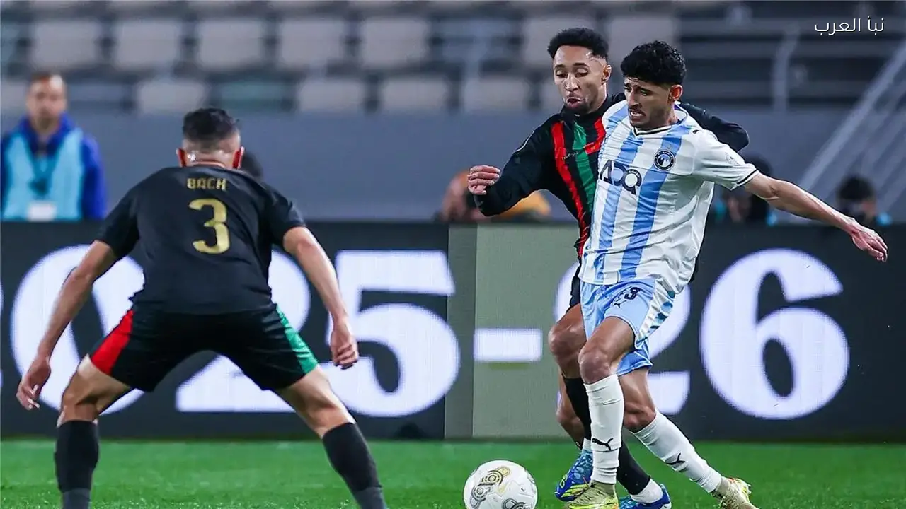 الجيش الملكي يسجل هدفاً مبكراً ضد بيراميدز في دوري أبطال أفريقيا