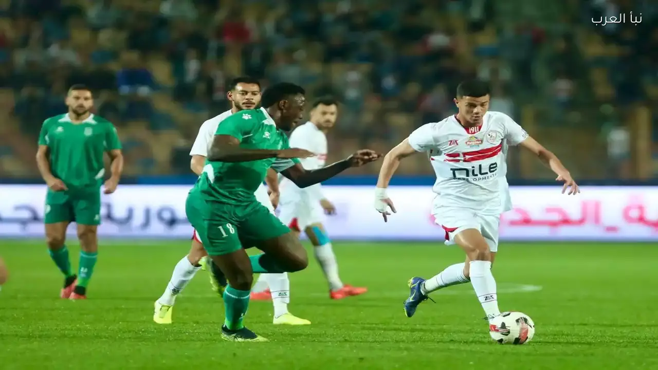 الزمالك يتقدم على الاتحاد السكندري بهدف ناصر منسي في الشوط الأول