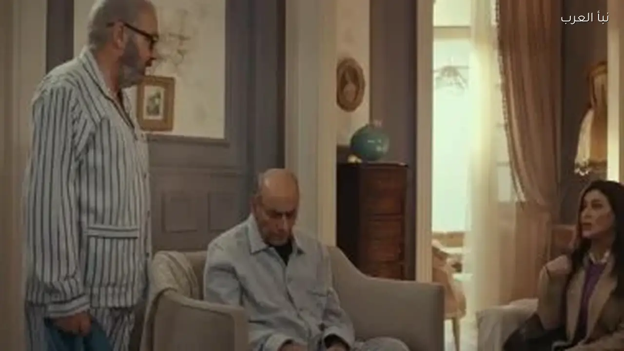 اللون الأزرق الحلقة 15 تقدم مشهداً إنسانياً مؤثراً بين آمنة ووالدها