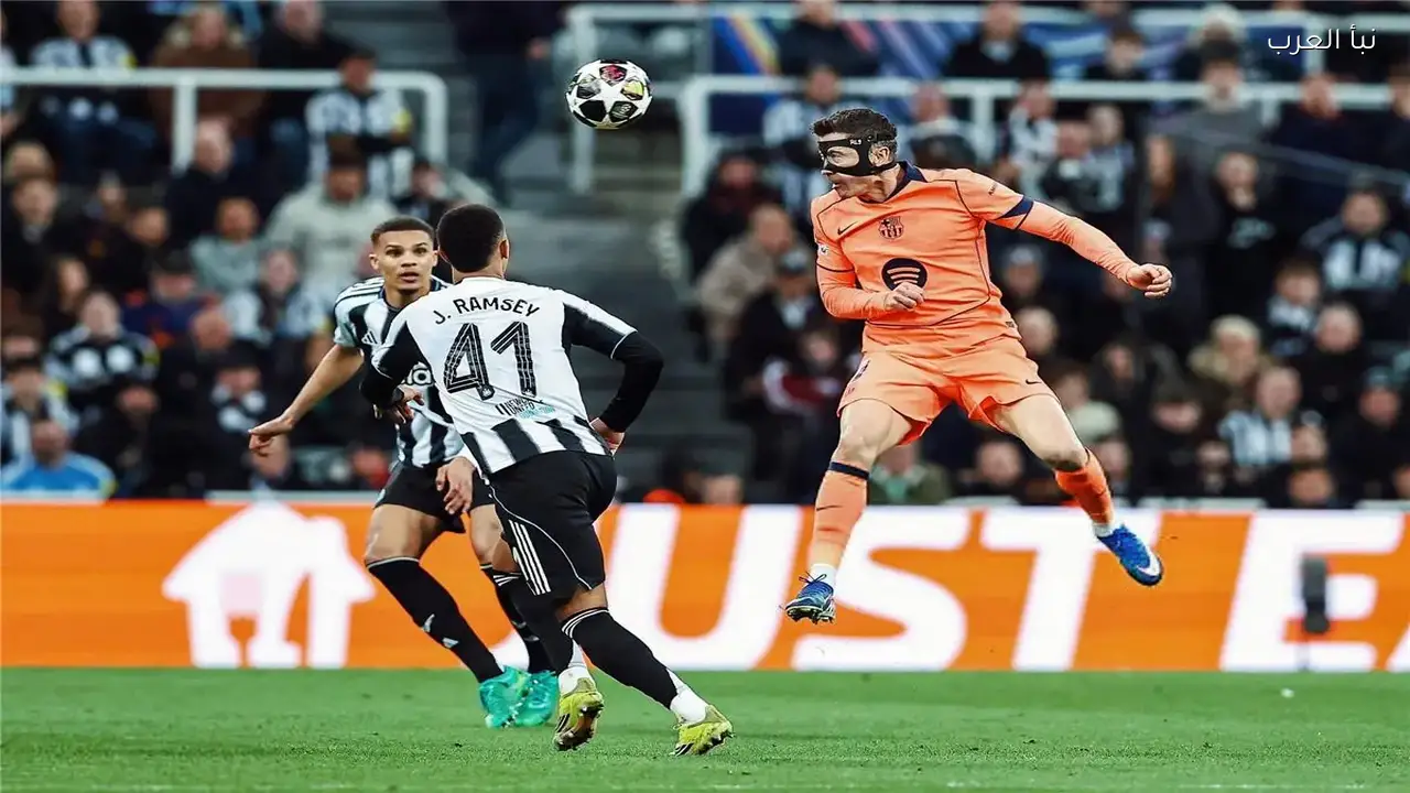 برشلونة يتعادل مع نيوكاسل في ذهاب ثمن نهائي دوري الأبطال