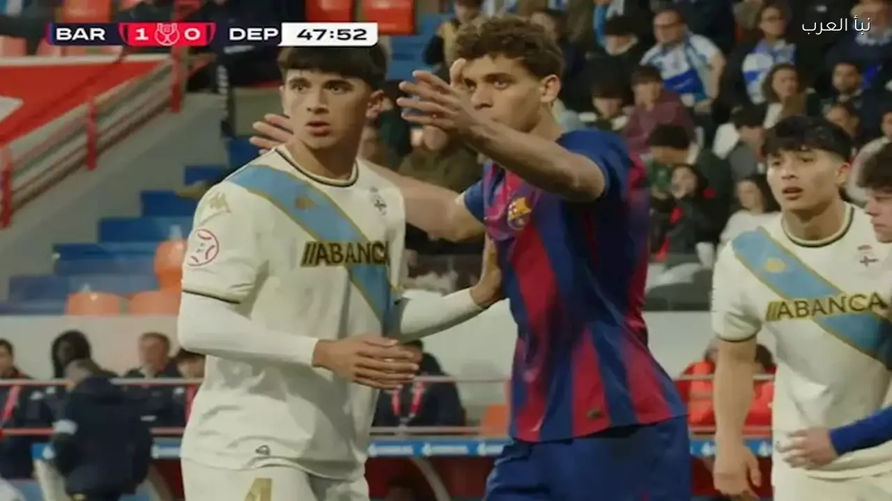 برشلونة يخطف فوزاً قاتلاً من ديبورتيفو لاكورونيا في كأس إسبانيا