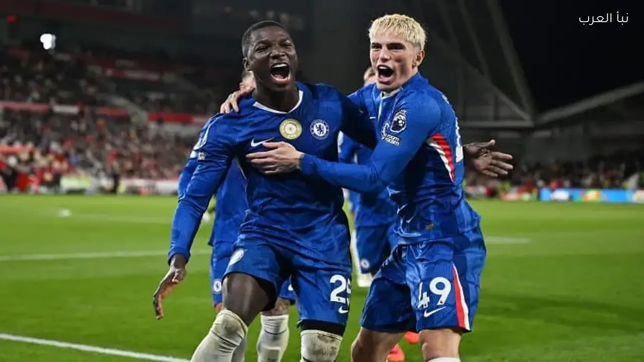 تشيلسي يتفوق على أستون فيلا 2-1 في الشوط الأول للدوري الإنجليزي