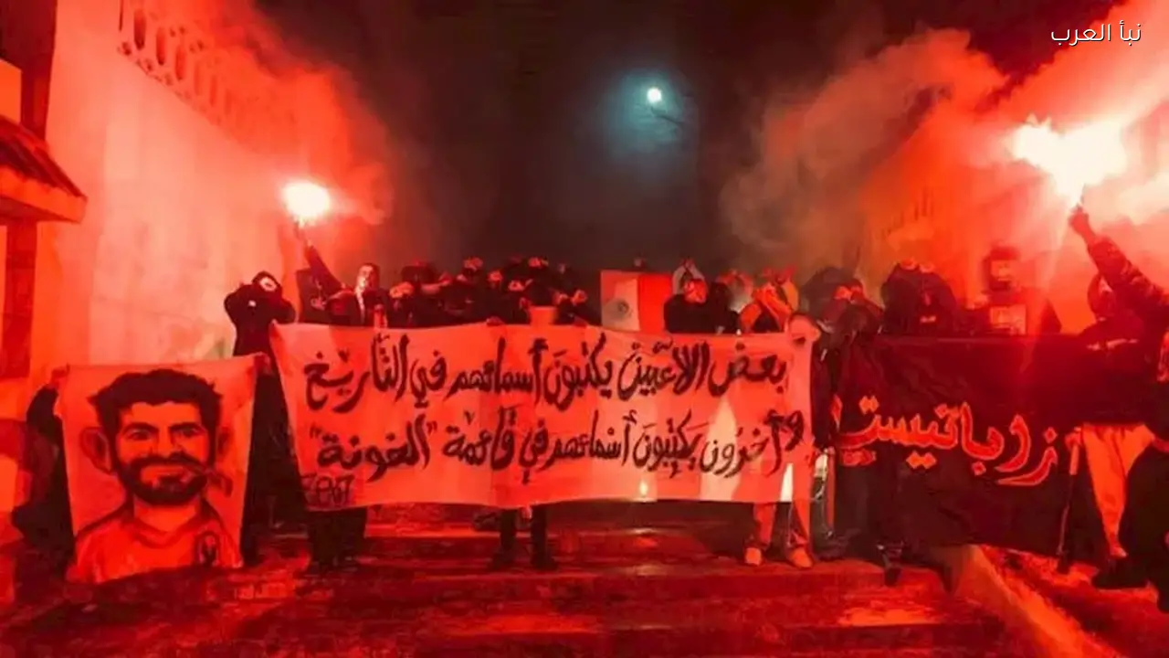 جماهير الترجي تهاجم محمد علي بن رمضان بقائمة الخونة