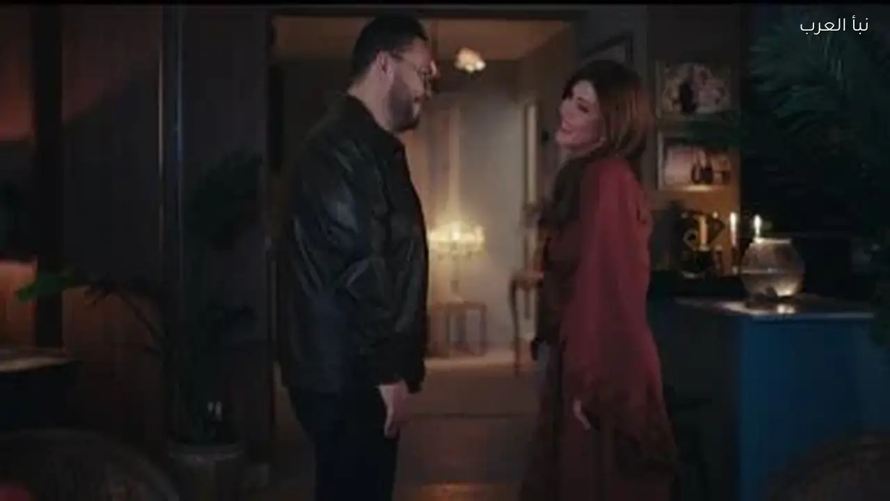 جومانا مراد وأحمد رزق يتبادلان المشادات في مسلسل اللون الأزرق