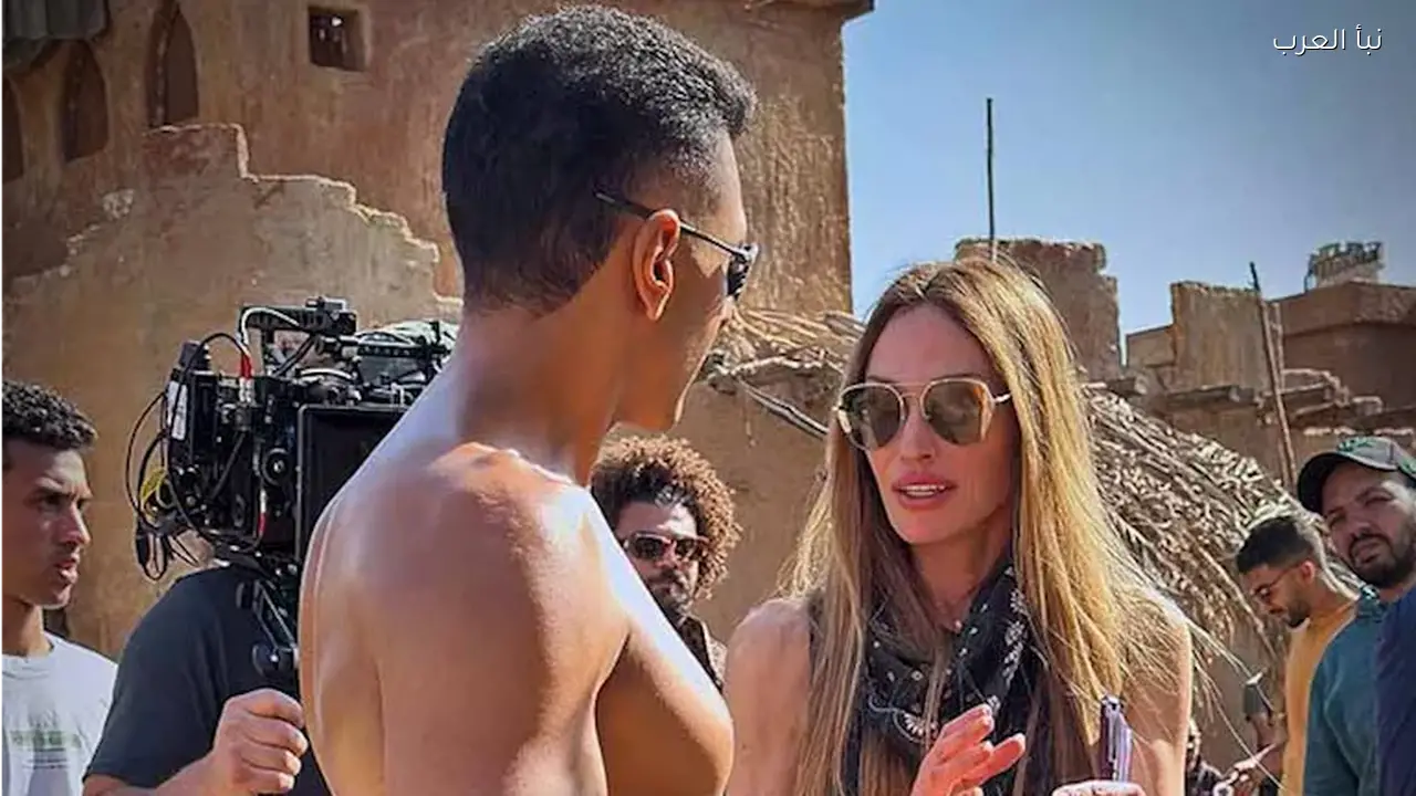 حسن أبو الروس يشارك صورًا من كواليس فيلمه العالمي الجديد