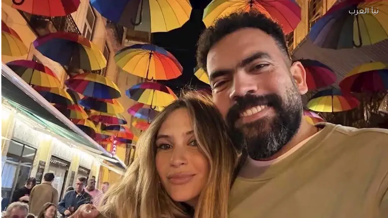 خالد عليش يظهر مع زوجته في البرتغال مؤخراً