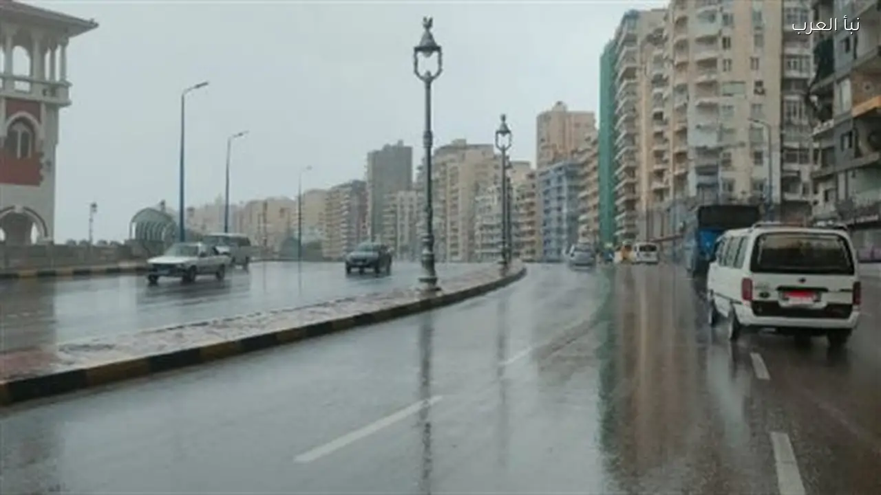 خريطة الطقس السيئ في مصر اليوم الأربعاء: أمطار وبرد وثلوج