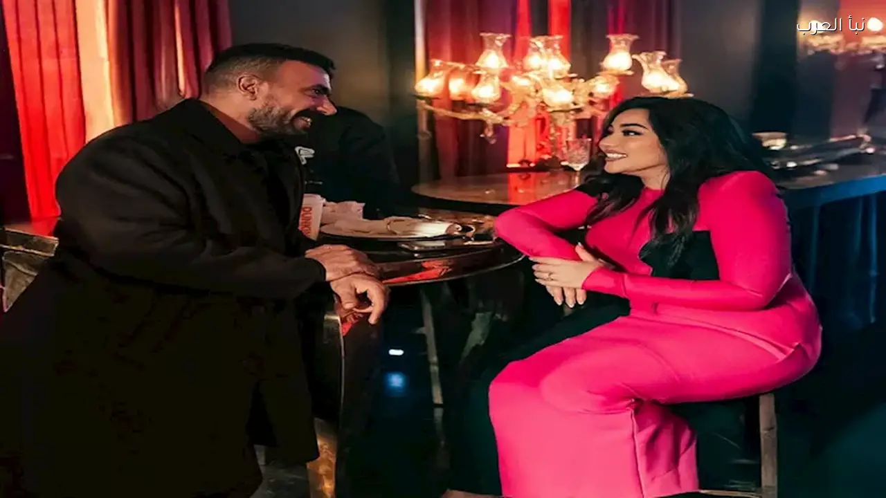 رحمة محسن تنشر صور كواليس مسلسل “علي كلاي” مع كاميليا وعلي