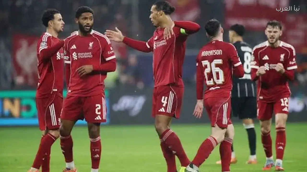 سلوت يعلن تشكيل ليفربول لمواجهة توتنهام اليوم وموقف محمد صلاح