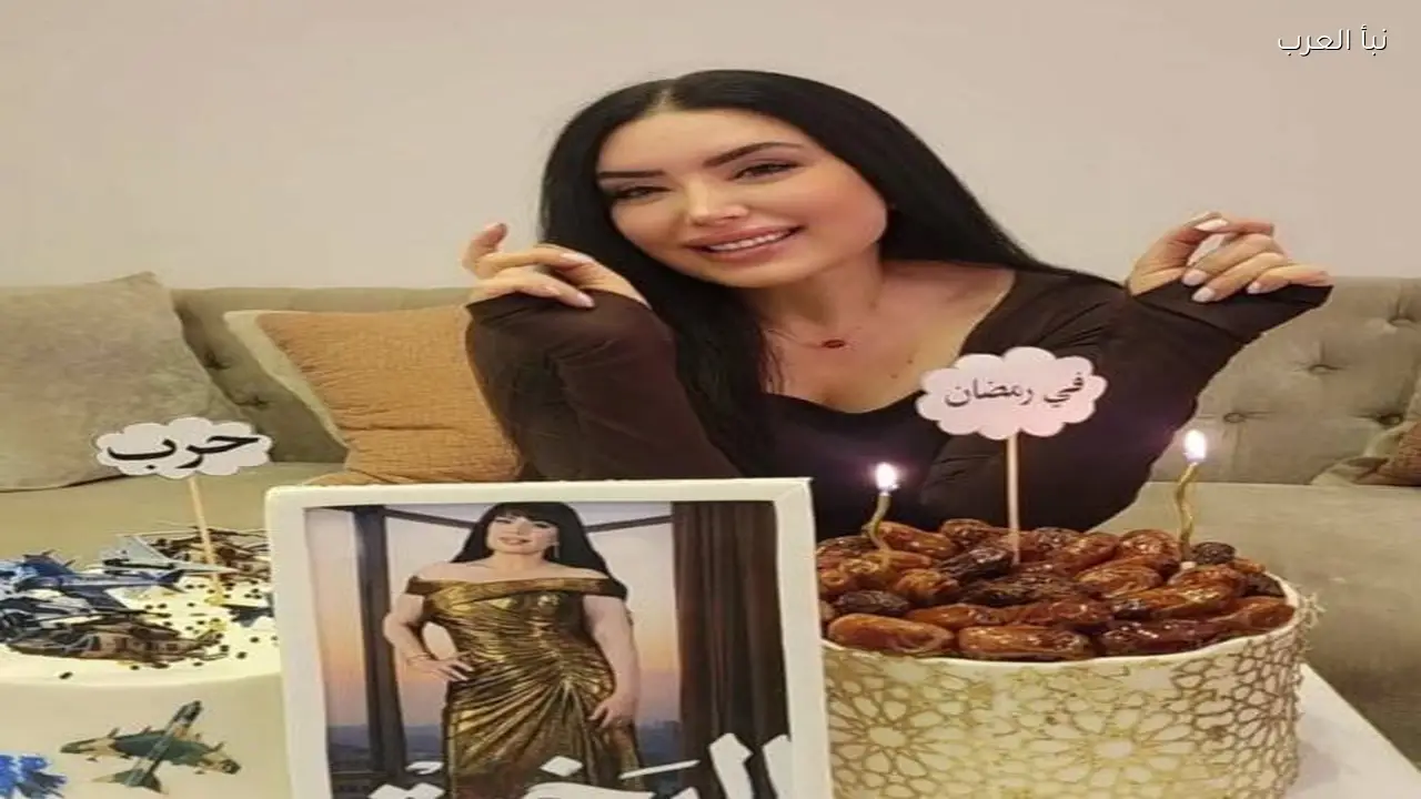 عبير صبري تحتفل بعيد ميلادها وتصفه ببداية جديدة متفائلة