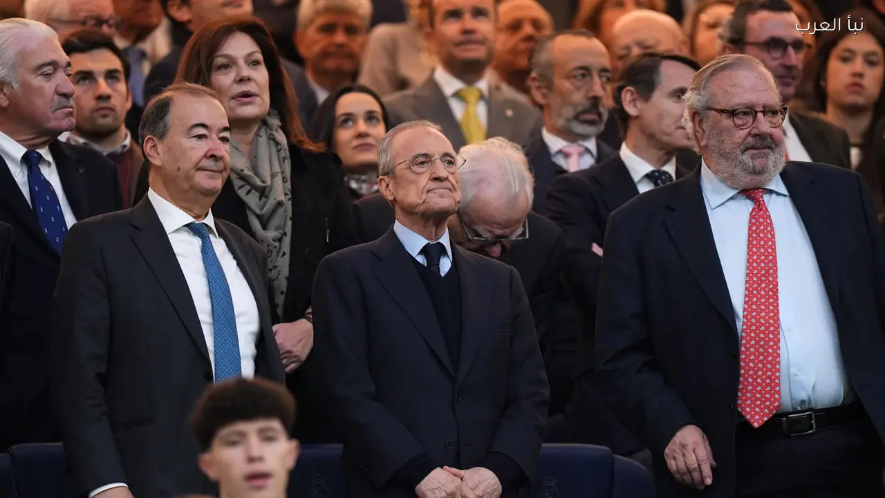 فلورنتينو بيريز يتعرض لهتافات الاستقالة في البرنابيو