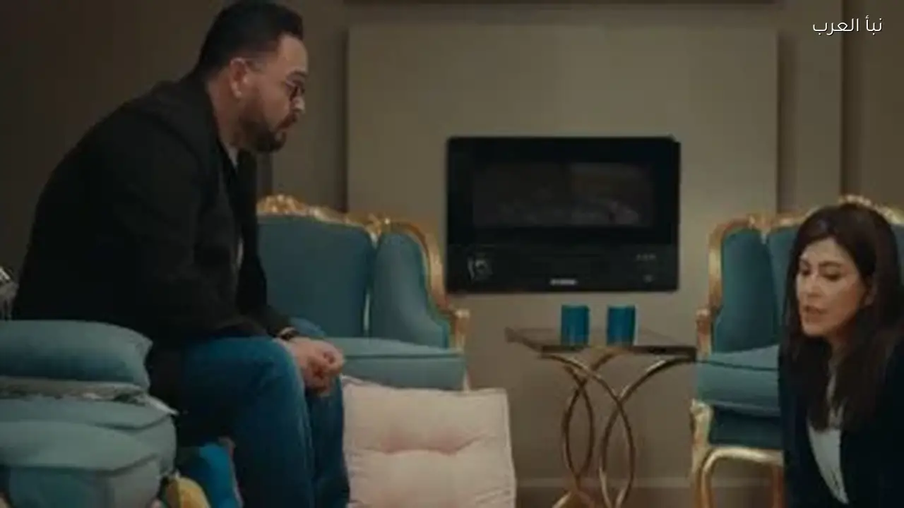 مسلسل اللون الأزرق الحلقة 6 يكشف خلاف أدهم وآمنة حول السفر إلى دبي