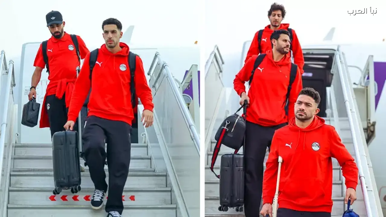 منتخب مصر يصل جدة لمواجهة السعودية ودياً