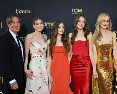 عائلة نيكول كيدمان