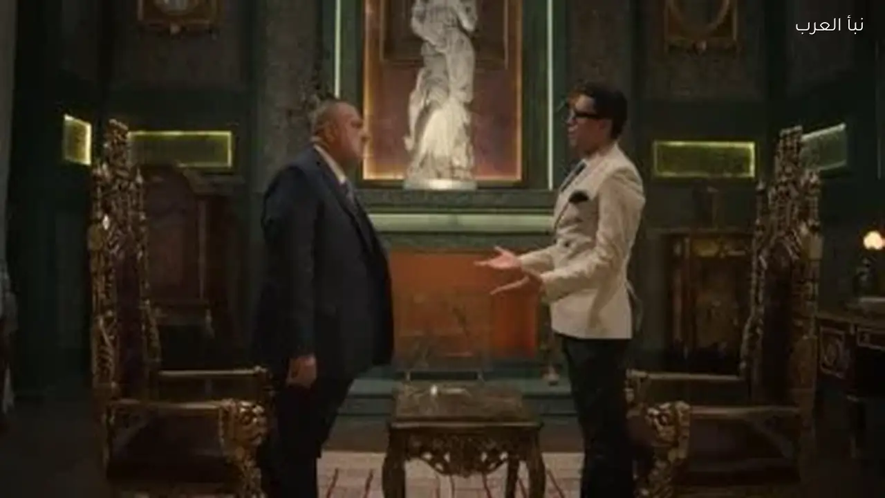 نرمين الفقي تثير الجدل بين أحمد عيد وخالد الصاوي في الحلقة 19 من أولاد الراعي