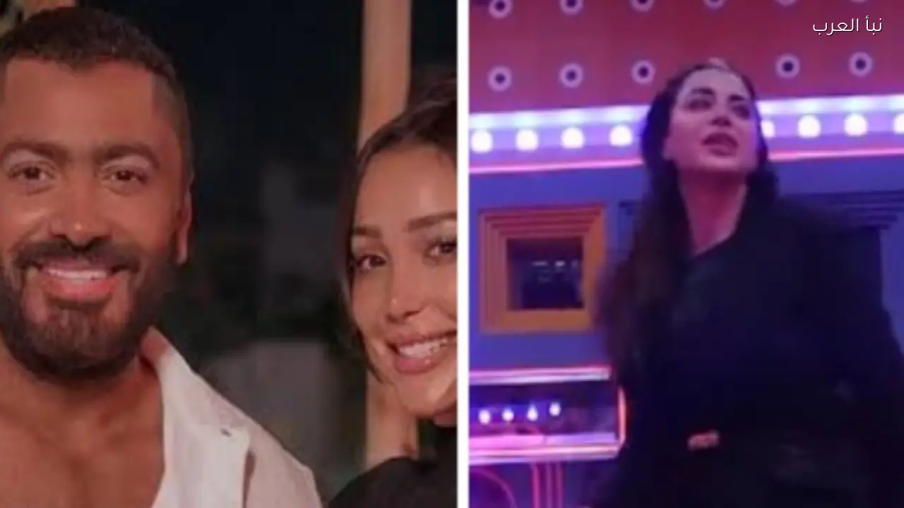 يارا السكري توضح حقيقة شائعات انفصال تامر حسني عن زوجته