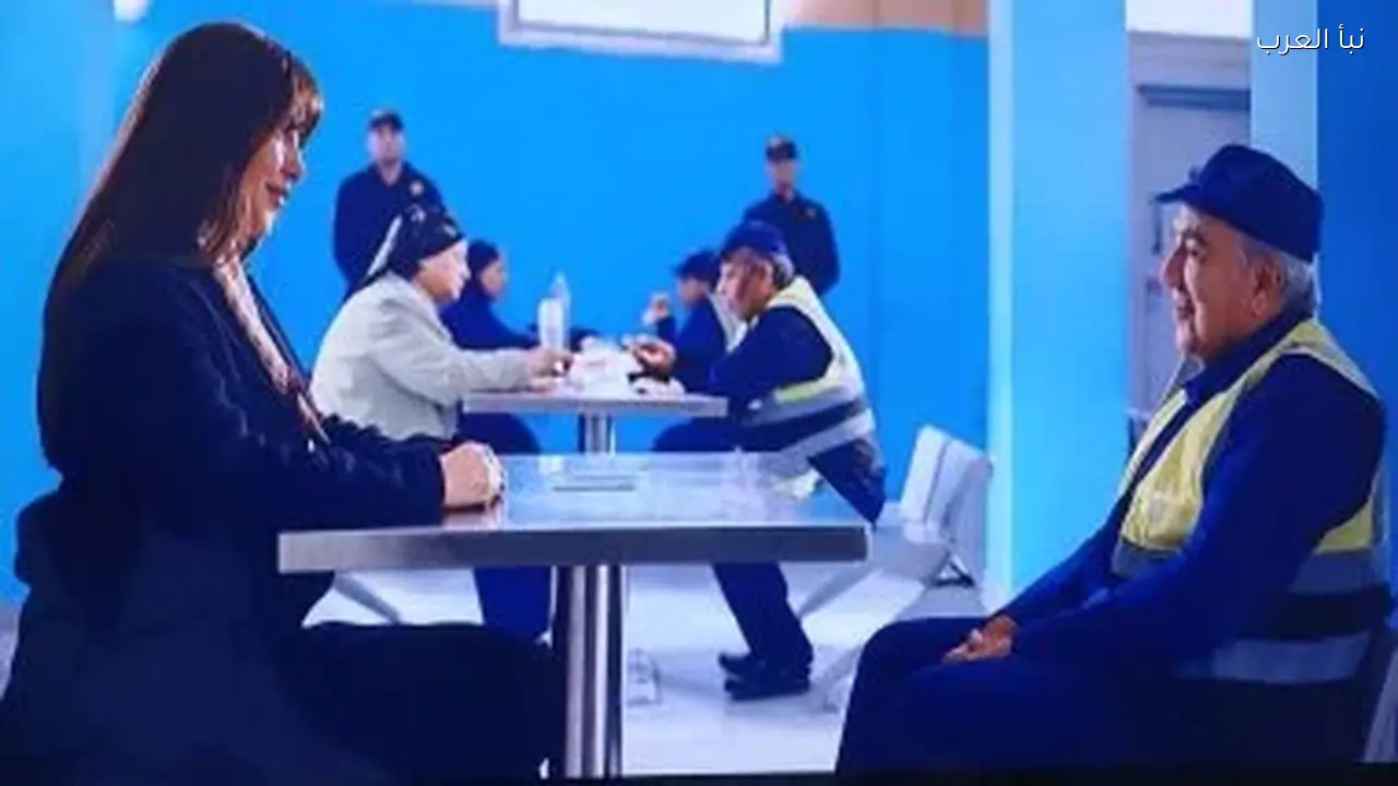 ياسمين تهدد توفيق بسر عن زياد في الحلقة 20 من مسلسل فن الحرب