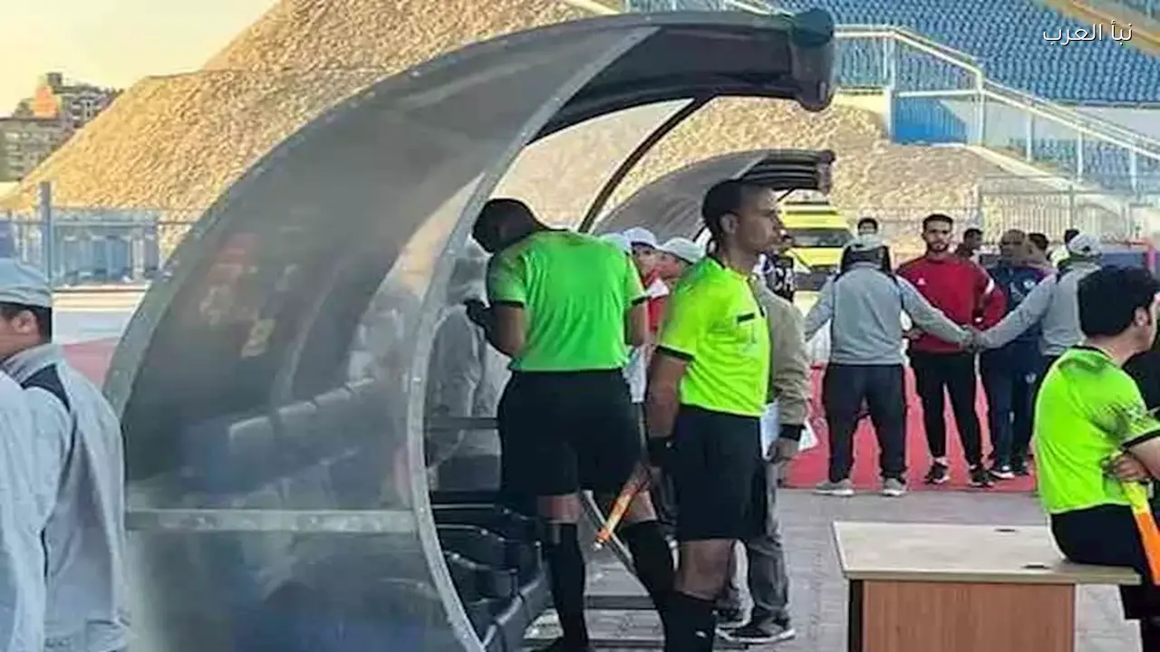 طاقم تحكيم مباراة طنطا والمصرية للاتصالات موقوف للتحقيق