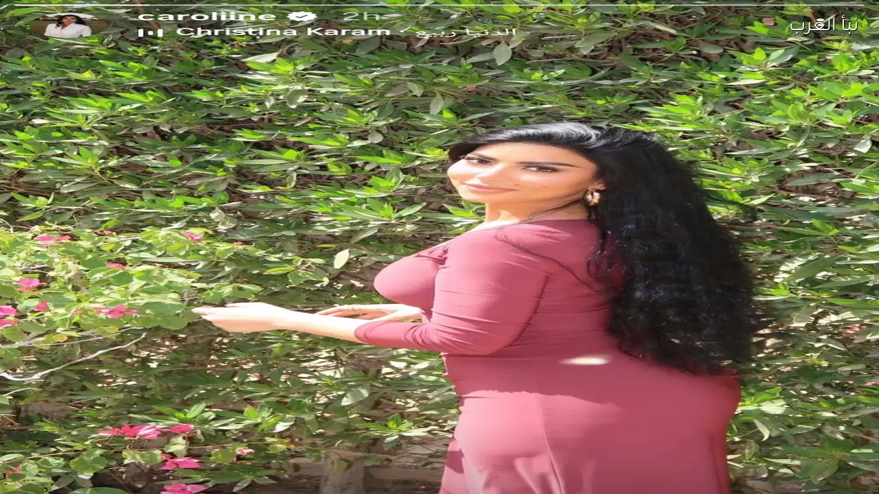 كارولين عزمي تبرز بالأحمر الجريء في أحدث ظهور لها