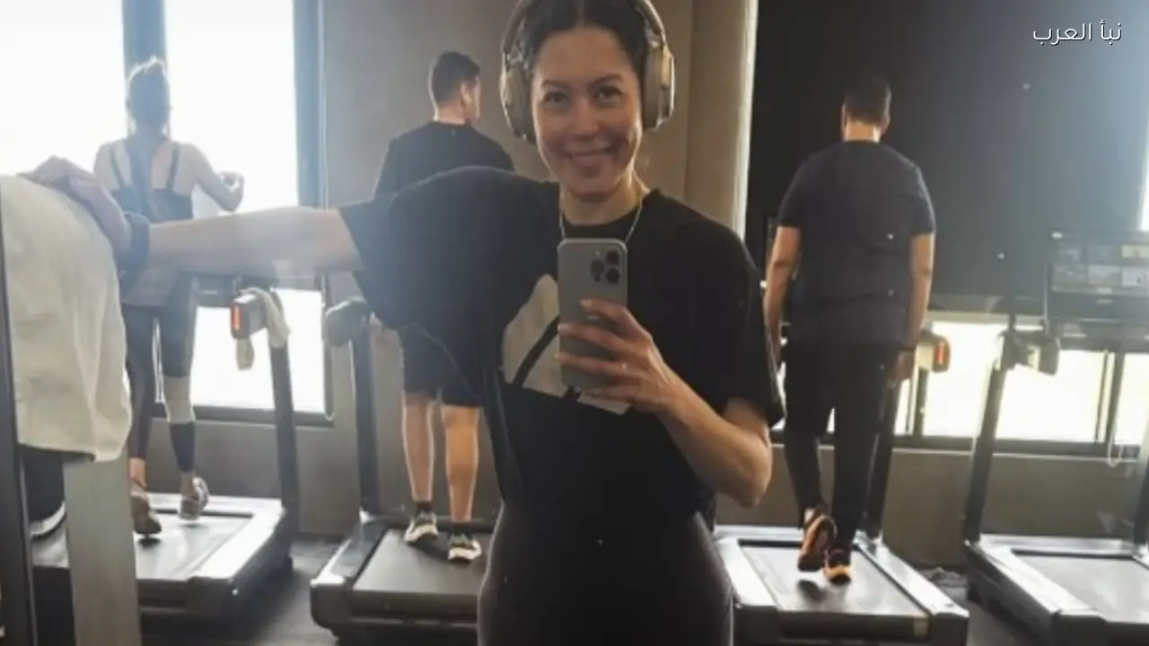 لقاء الخميسي تستعرض لياقتها خلال ظهورها الأخير